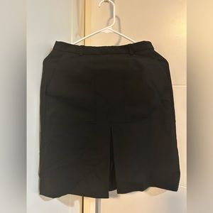 J crew black business skirt